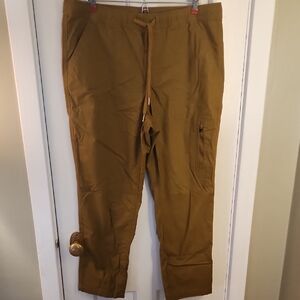 Womens Eddie Bauer Olive Green Pants